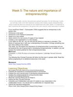 week 5 the nature and importance of entrepreneur