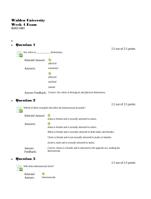 walden university week 4 exam soci-1001 question 1