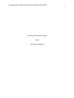 international expansion strategy paper