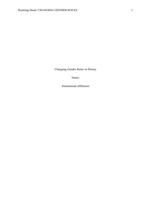 Comparative Analysis Essay paper