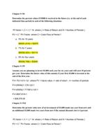 chapter 9: p6 determine the percent values if $500