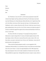 reaction paper essay: ghostbusters