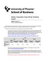 HRM 531 La Week 3 T Salary Inequities Case Study