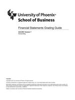 financial statements grading guide acc/561 version