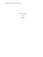 annotated bibliography : : thesis how ethical and