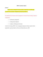 hrm consultancy report section 1 human resource ma