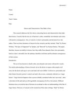 Literary Research Paper  Major works of literature