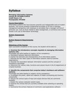 syllabus managing information systems   id: mt350