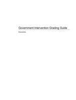 government intervention grading guide economics in