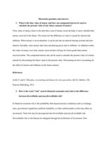 What is the time value of money and how can compound interest be used to calculate the present value of any future amount of money?