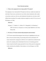 ACC 561 Week five discussion questions and answers