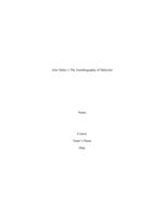 Malcolm X Response Paper engage race in Alex Haleys The Autobiography