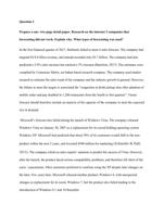 Prepare a one- two page detail paper. Research on the internet 3