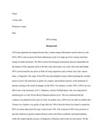 ENG 105/107 Annotated Bibliography For this project four sources