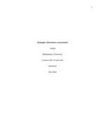 Environmental and Industry Analysis assignment SouthWestern Airlines