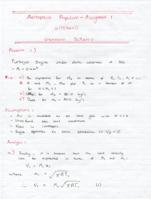 Aerospace Propulsion Assignment 1 - Turbojet Cycle Calculations