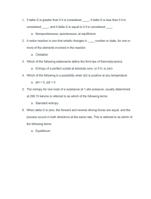 General Chemistry 2 Class PLQ Bundle 1