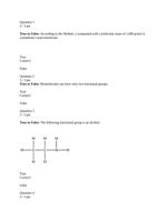 CHEM 210 Exam 1- 8 Latest Questions And Answers A++