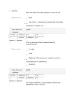 NSG6001 C NURSE PRACTICE FINAL More than half of all cardiac arrhythmias involve the atria