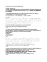 NU 425 PHARM PSYCH FINAL STUDY GUIDE NOTES