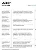 ATI Vital Signs Flashcards Questions and Answers _ Updated