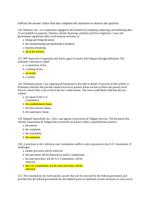 Claw study guide TEST 1 Commercial Law