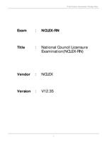 AA 1 Inverse of a Matrix National Council Licensure Examination(NCLEX-RN)