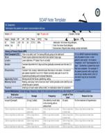 NR 509 Week 5 SOAP note Advanced Physical Assessment