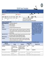 NR 509 Week 6 SOAP note Advanced Physical Assessment