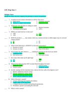 CPC Prep Test: 1Multiple Choice answers