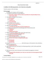 CHMN 201 Final Exam Study Guide