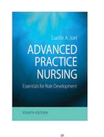 Test Bank | Advanced Practice Nursing : Essentials for Role Development 4th Edition Joel Test Bank