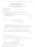 MATH 1540 Trigonometry Solution to Midterm Exam PP