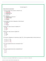 Test bank chapter 7 INORGANIC CHEMISTRY