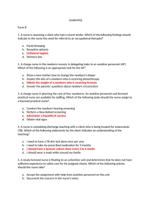 RNSG 1311 ATI Leadership Form B Nursing Pathophysiology