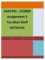 SAE3701 Assignment 3Tes-Mari Eloff60754192