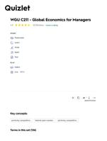 ECON C211 Global Economics for Managers Flashcards Quiz answers