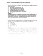 Chapter 1 A Framework for Maternal and Child Health Nursing Answers