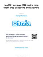 IOS 2601 Interpretation of Statutes online mcq exam prep questions and answers