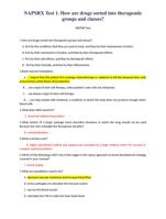 NAPSRx Final Exam Solution 2020 All Correct Answers | GRADED A+