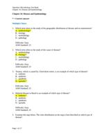 OpenStax Microbiology Ch16 Test Bank Correct answer Multiple Choice