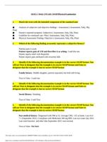 QUIZ 2- Week 3 NU-643- SOAP/Physical Examination