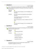 NURS 6551 week 10 Final Exam With all answers correct - Walden