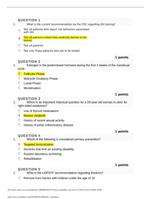 NUNP 6551 Module 1 exam Questions and Answers