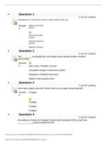 NRNP 6552 Week 2 quiz Answers - Walden