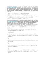 Capital University FINANCE 42014201 EXAM questions- Answers