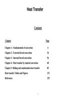 Heat and Mass Transfer by Convection