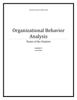 The course Organizational Behavior