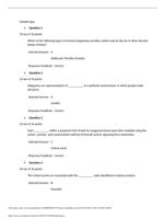 C501B5 Quiz Question and Answers (100% Correct )