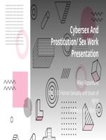 CNL 530 Cybersex And Prostitution Sex Work pptx - Grand Canyon University